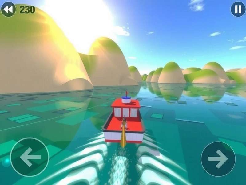Houseboat Paradise Cruise Gameplay Screenshot